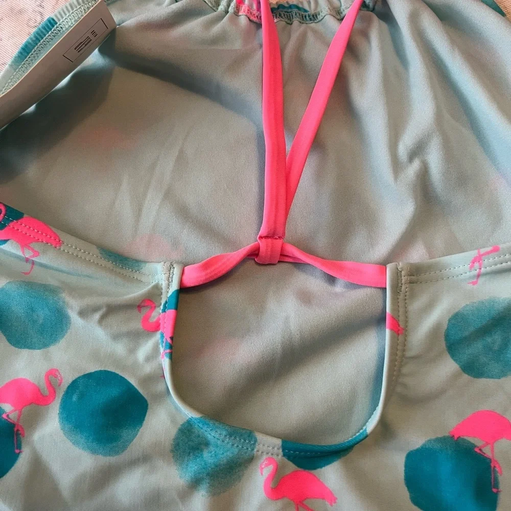 GAP Blue and Pink Bodysuit Playful‎ One Piece